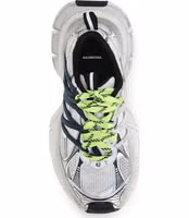 Gray Polyester Athletic Sneakers 4