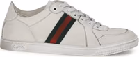 White Calf Leather Bos Taurus Athletic Sneakers 1