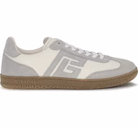 White Calf Leather Bos Taurus Athletic Sneakers 1