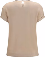 Beige Elastane Blouse 2