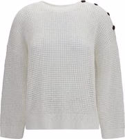 White Cotton Sweatshirt 1