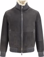 Gray Wool Oves Aries Full-Length Jacket 1