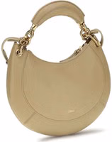 Beige Calf Leather Bos Taurus Shoulder Bag 2