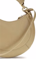 Beige Calf Leather Bos Taurus Shoulder Bag 4