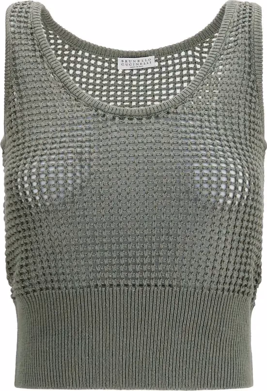 Bicolor Cotton Tank Tops