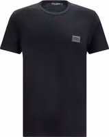 Black Cotton T-Shirt 1