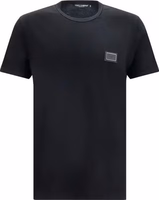 Black Cotton T-Shirt