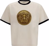 Beige Cotton T-Shirt 1