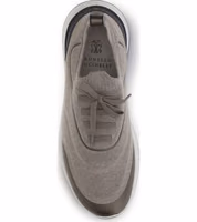 Brown Cotton Athletic Sneakers 4