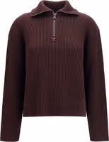 Brown Wool Oves Aries Sweatshirt 1