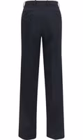 Black Wool Oves Aries Casual Pants 2