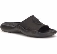 Black Rubber Sandals 2