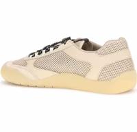 Beige Polyester Athletic Sneakers 3