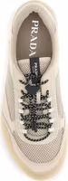 Beige Polyester Athletic Sneakers 4