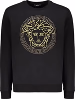 Black Cotton Sweatshirt 1