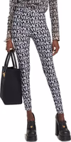 Black Elastane Leggings 2