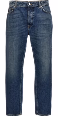 Blue Cotton Jeans Denim