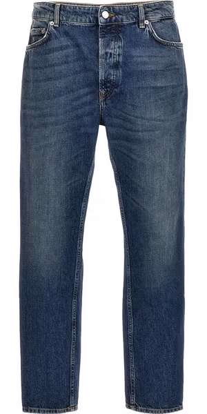 Blue Cotton Jeans Denim