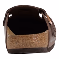 Brown Leather Clogs 4