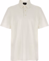 White Cotton Polo Shirt 1