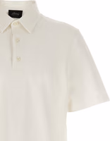 White Cotton Polo Shirt 3