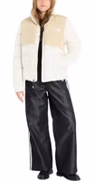 Cream Polyester Coat 3