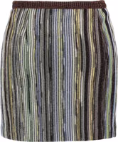 Multicolor Viscose Long Skirt 2