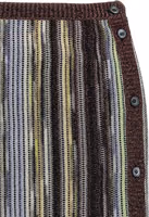Multicolor Viscose Long Skirt 3