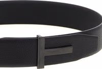 Black Calfskin Belt 3