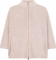 Beige Cotton Cardigan 1