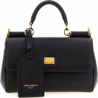 Black Calfskin Handbag