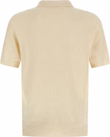 Beige Cotton Polo Shirt 2