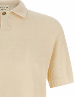 Beige Cotton Polo Shirt 3