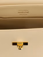 White Lamb Leather Handbag 4