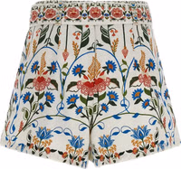 Multicolor Cotton Bermuda Shorts 2