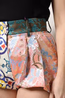 Multicolor High Waist Women Hot Pants Shorts 4