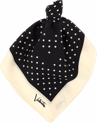 Bicolor Silk Foulard
