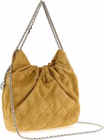 Beige Calfskin Shoulder Bag 2