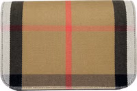 Burberry Small Leather Madison Crossbody Check Bag 3