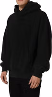 Black Cotton Hooded Men Sweatshirt Sweater 3