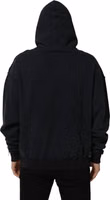 Black Anchor Print Hooded Sweatshirt Sweater 4
