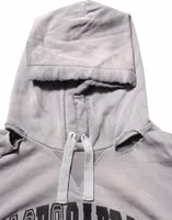 Gray Graphic Hooded Sweatshirt Men Sweater 1