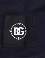 Dark Blue Logo Cotton Sweatshirt Sweater 1