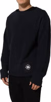 Dark Blue Logo Cotton Sweatshirt Sweater 3