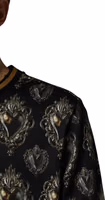 Black Sacred Heart Cotton Sweatshirt Sweater 5