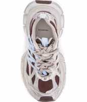 Multicolor Polyurethane Athletic Sneakers 4