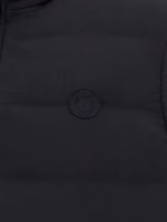 Blue Polyester Sleeveless Jacket 4