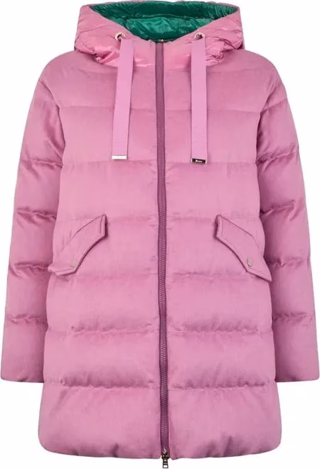 Multicolor Cashmere Full-Length Jacket