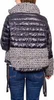 Black Polyamide Full-Length Jacket 2
