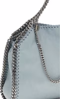 Blue Polyester Handbag 4